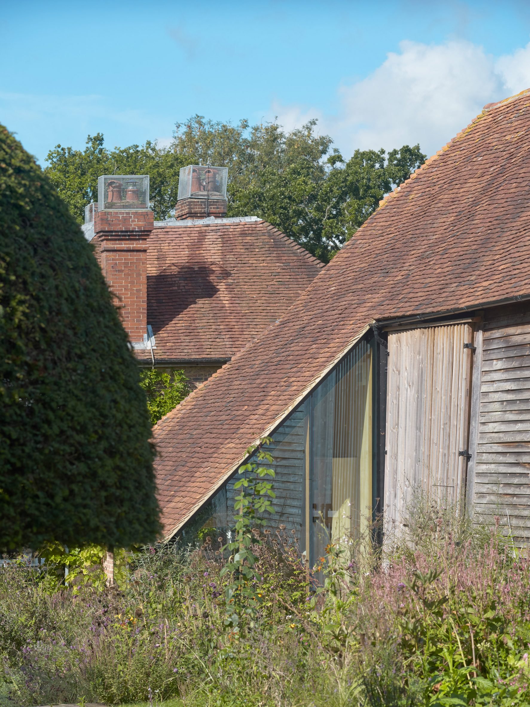 Exterior view of Underwing Workshop by Ashton Porter Architects