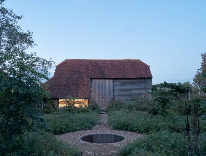 Old barn in East Sussex