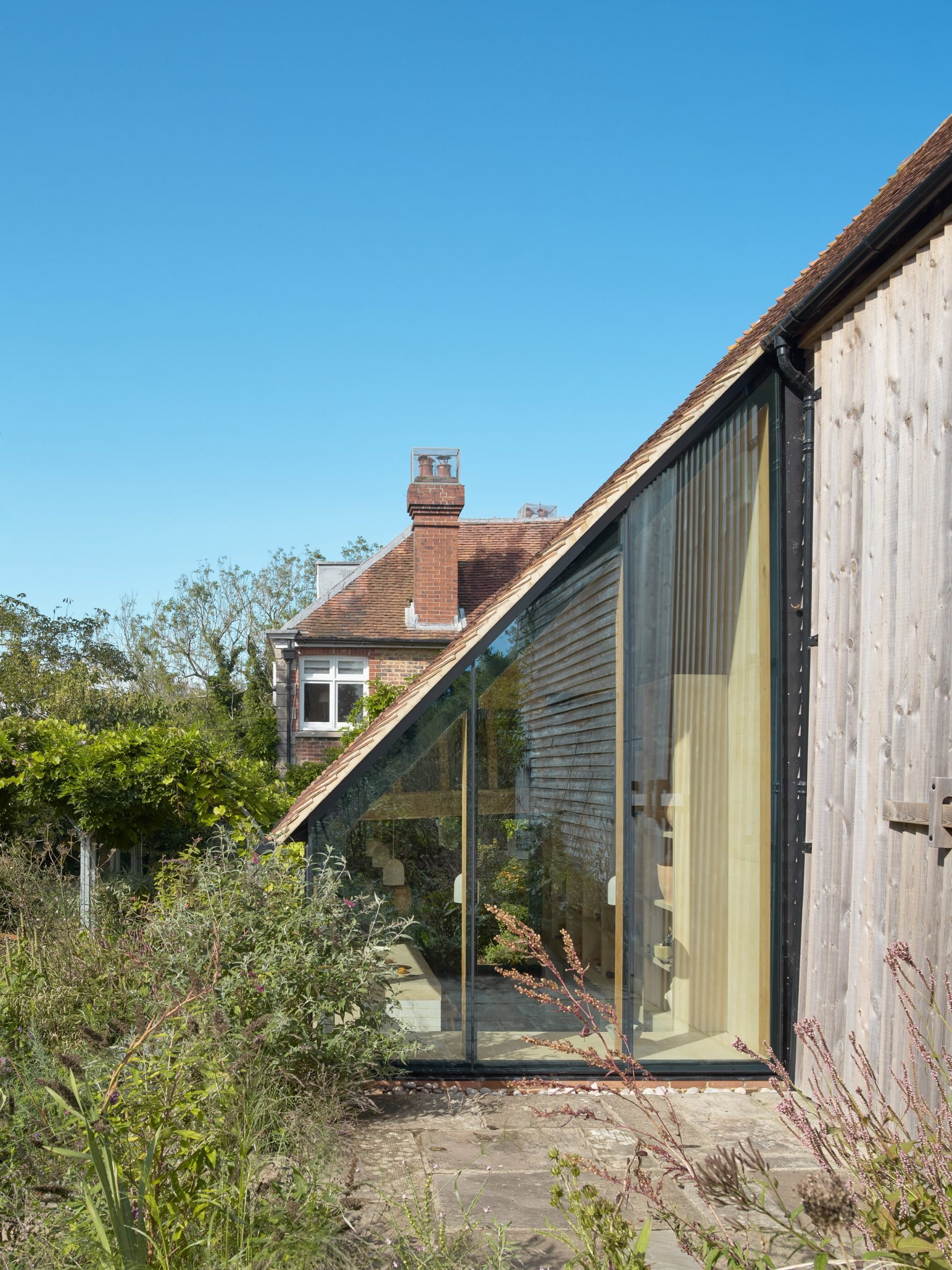 Exterior view of Underwing Workshop by Ashton Porter Architects