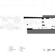 Floor plan of Verdant House in London by CAN