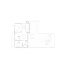 First floor plan of Wimbledon home by Jason Good Architecture