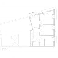 Plan of House M by X Studio