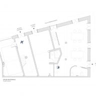 Plan of House M by X Studio