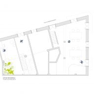 Plan of House M by X Studio