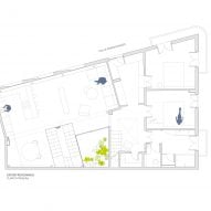 Plan of House M by X Studio