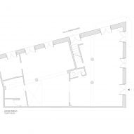 Plan of House M by X Studio