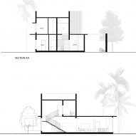 Sections Nyori House by 3dor Concepts