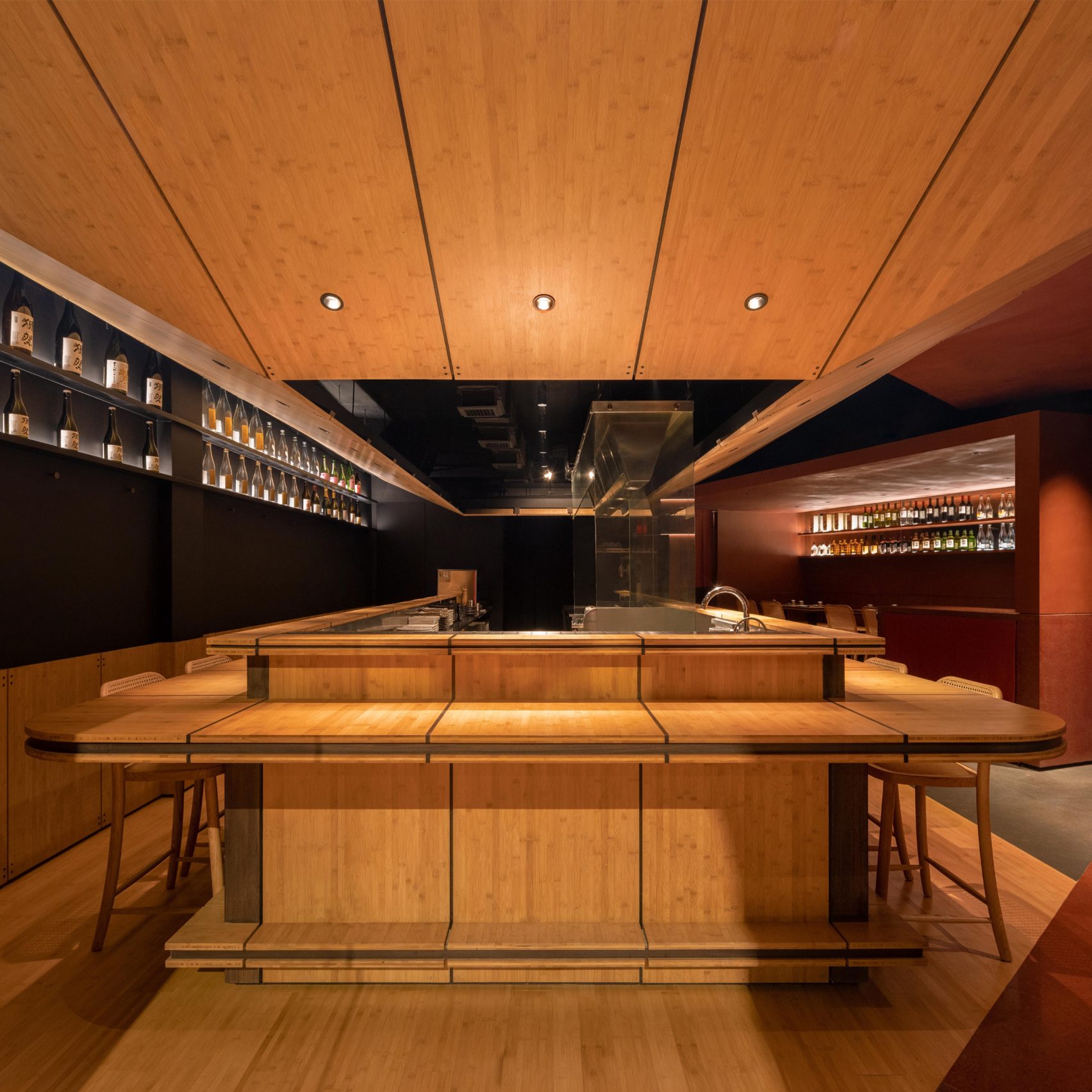 Bamboo forest-informed home named Dezeen Awards China best interior