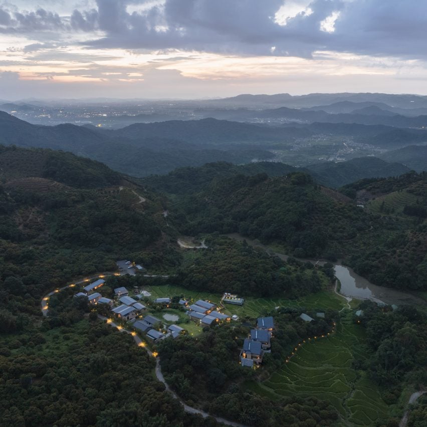 Guangzhou Ji Yun Yao Resort line dezeen awards china 2024 sq