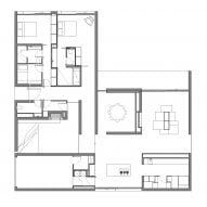 Plan of Grey House by Adam Kane Architects