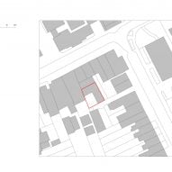 Plan of Tree Courtyard House by Ao-ft