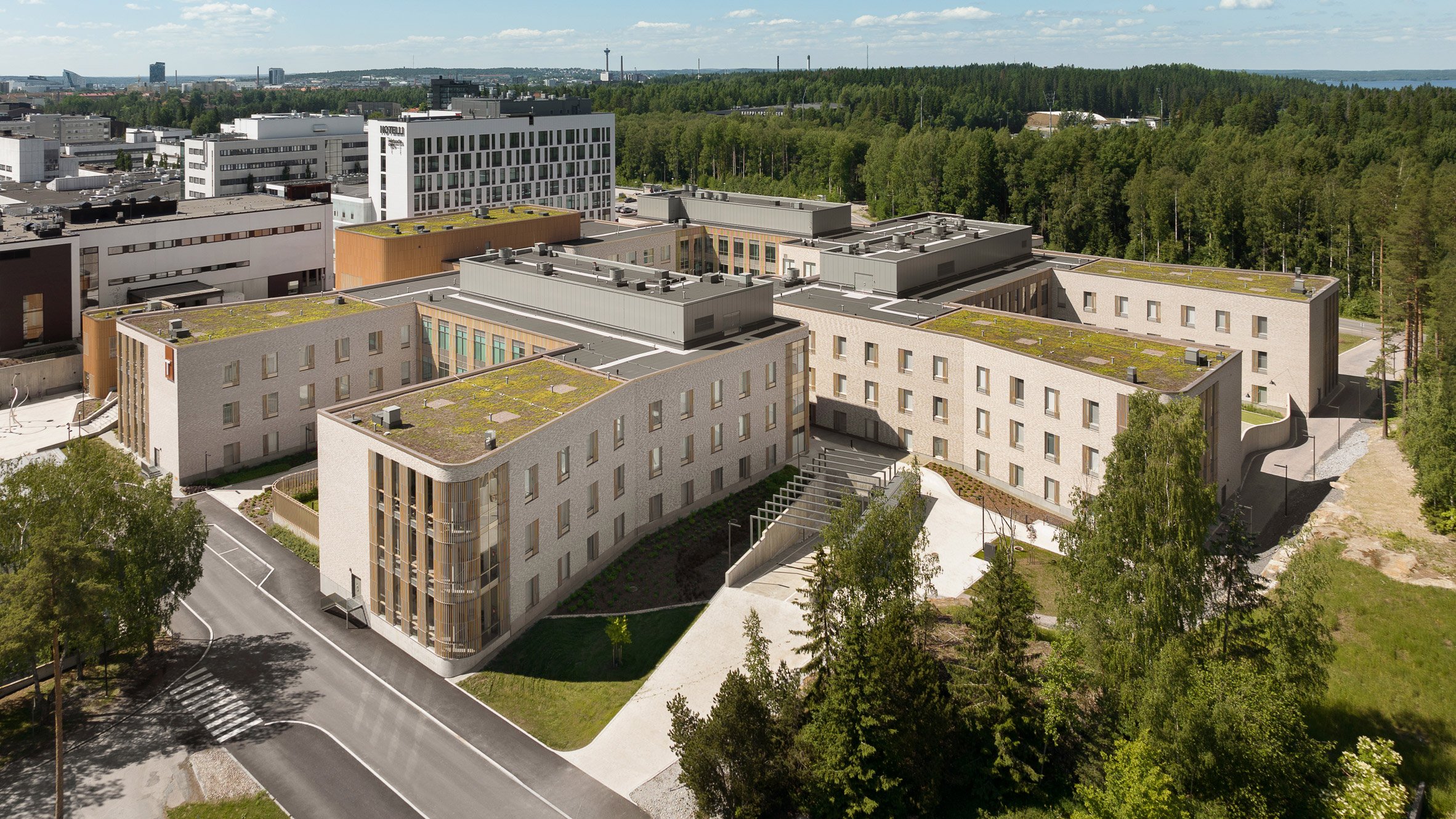 Tampere Psychiatric Clinic by CF Møller Architects