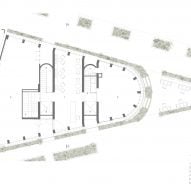 Ground floor plan Tonalá 15 by CRB Arquitectos