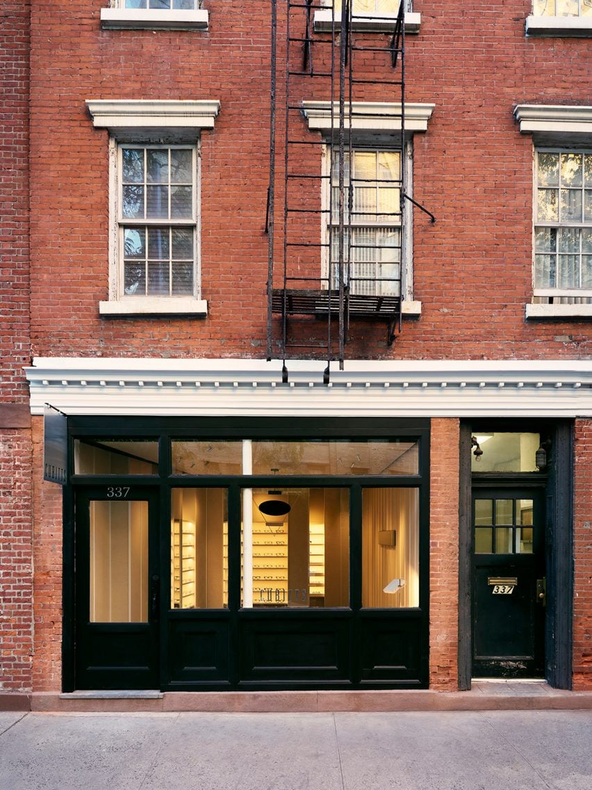 Exterior of Cubitts West Village store on Bleecker Street