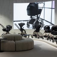 Cybex unveils Paris flagship store with "unique monochromatic design DNA"