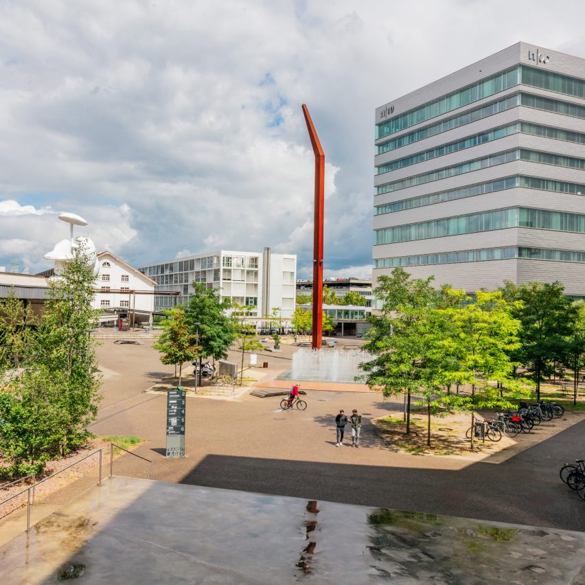 a university campus