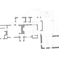 Ground floor plan of Flint Farm by Will Gamble Architects