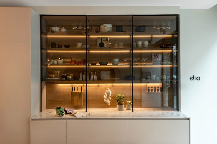 Close-up of kitchen interior by Eba