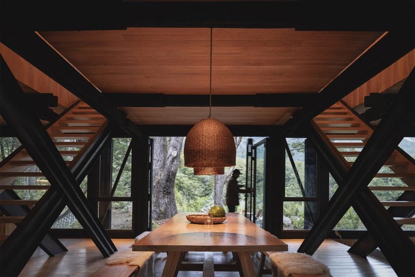 Dining room within KW House