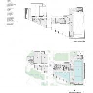 Floor plans təməsew̓txʷ Aquatic and Community Centre by HCMA