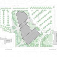 Site plan təməsew̓txʷ Aquatic and Community Centre by HCMA