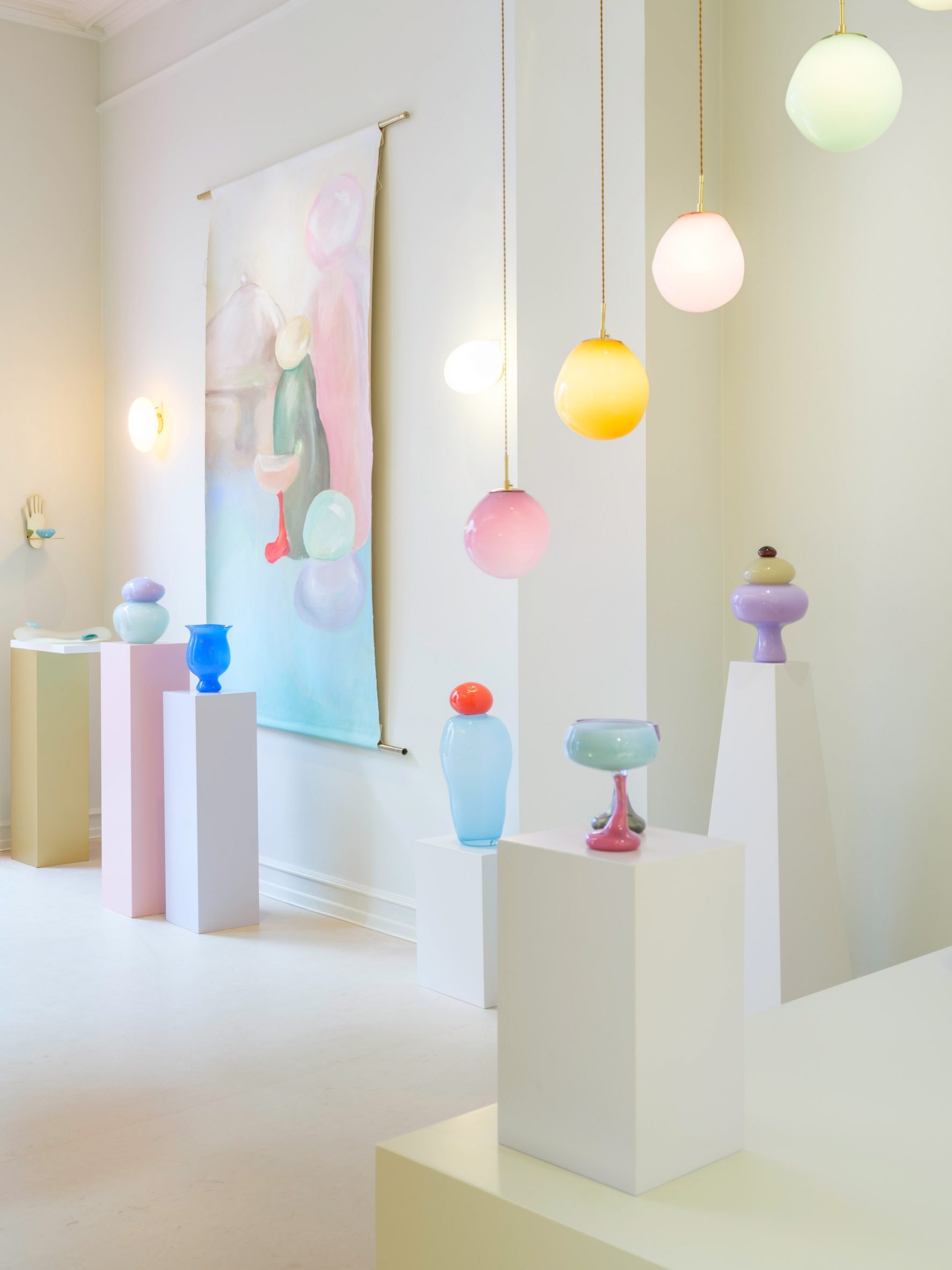 Pendant lamps of Flagship Store by Helle Mardahl