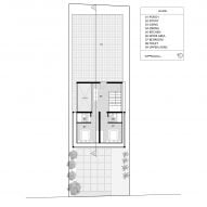 First floor plan of House XO in Kerala by 3dor Concepts