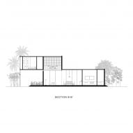 Section of House XO in Kerala by 3dor Concepts