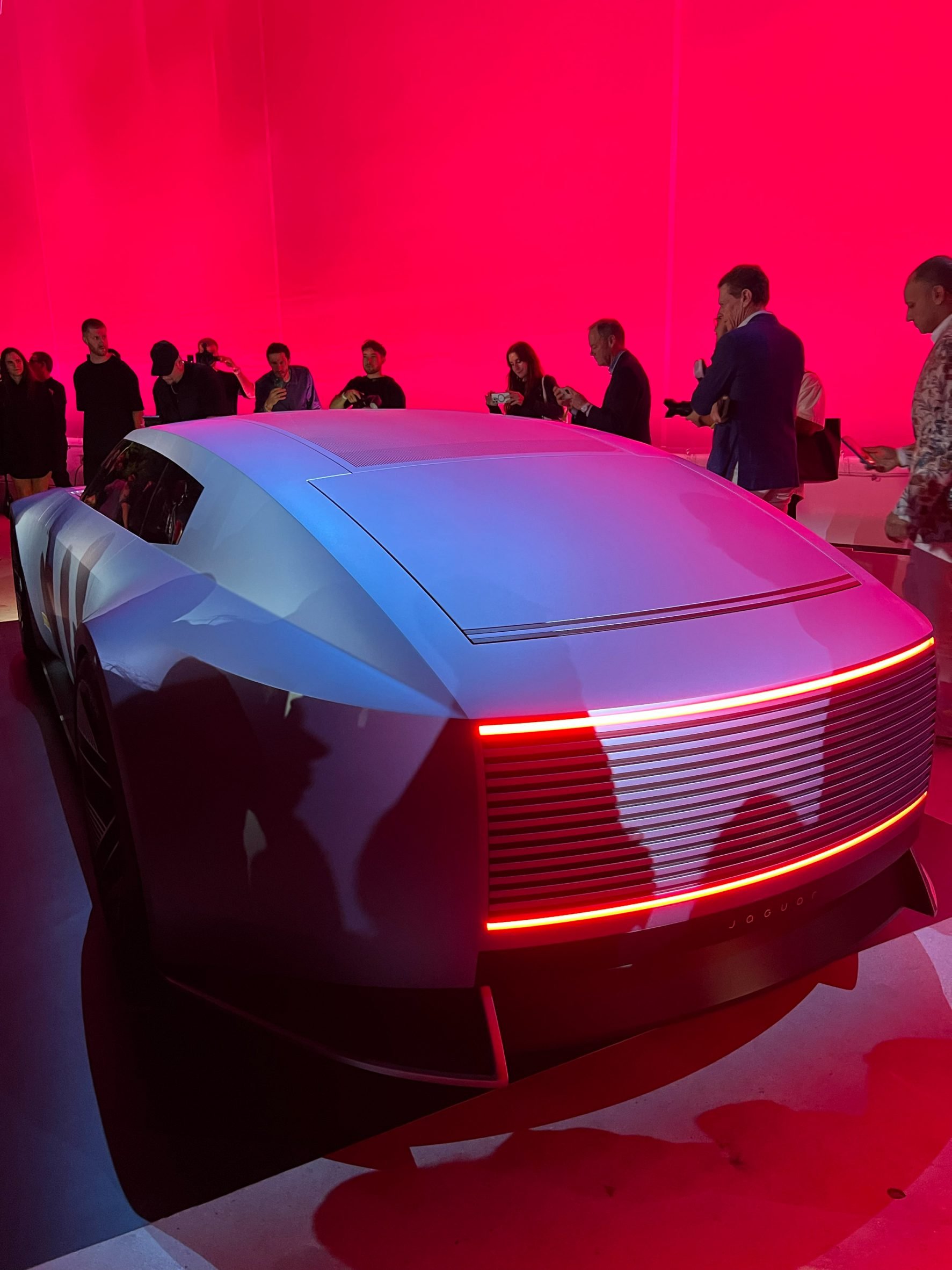 Rear of Jaguar concept car