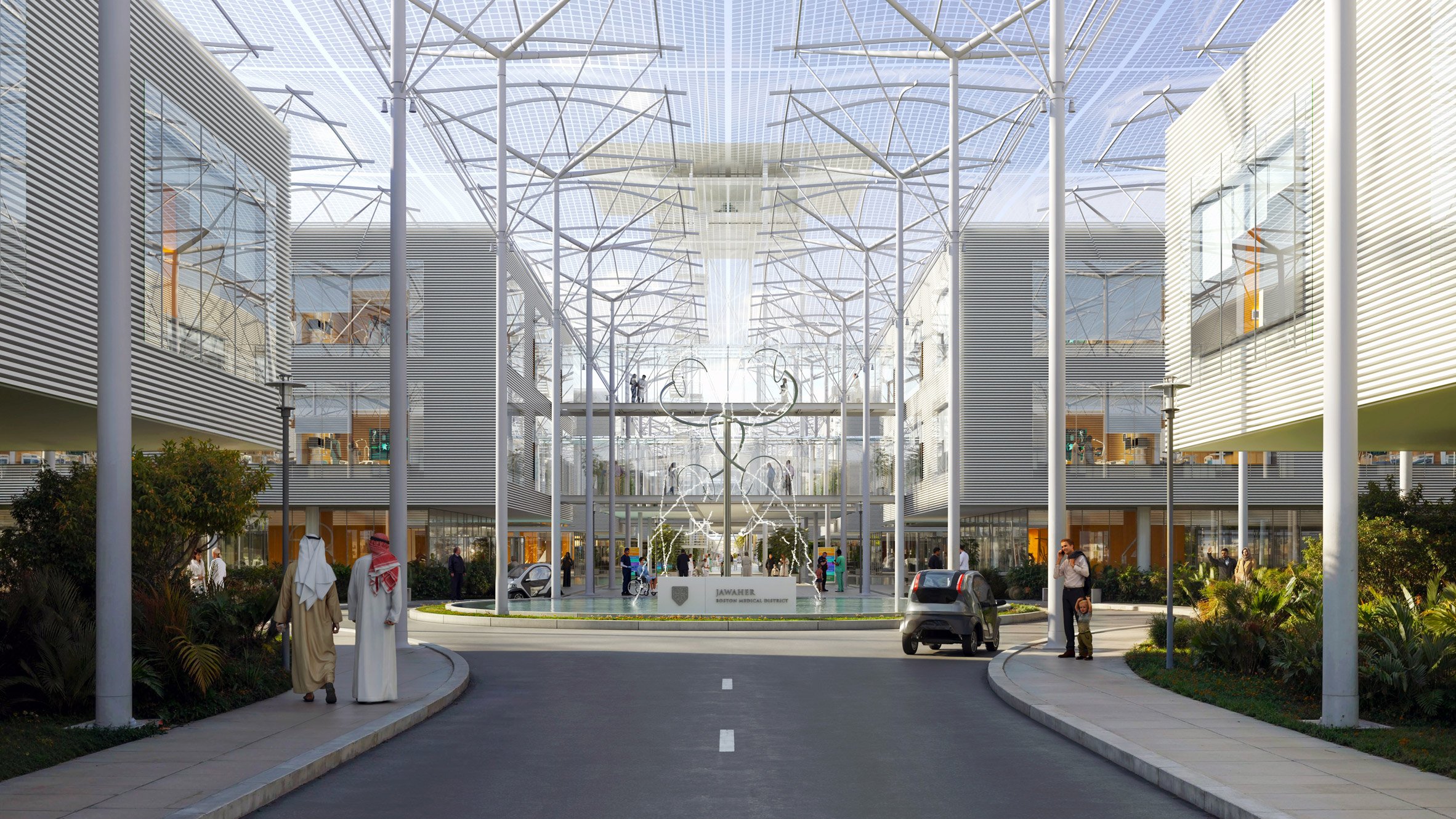 Jawaher Boston Medical District by Renzo Piano Building Workshop