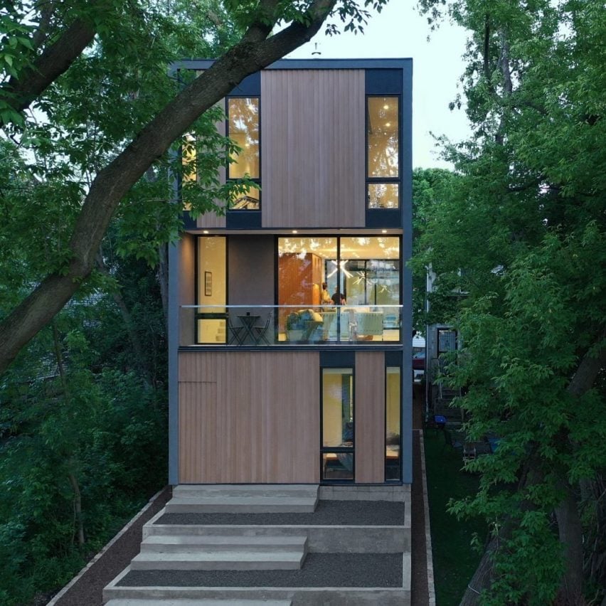 Curtain House by Johnsen Schmaling Architects