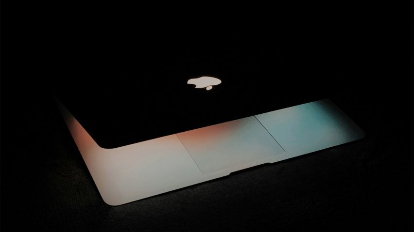 Macbook in the dark