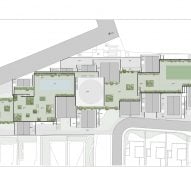 Plan of Marbella Residential Complex by Hooba Design Studio