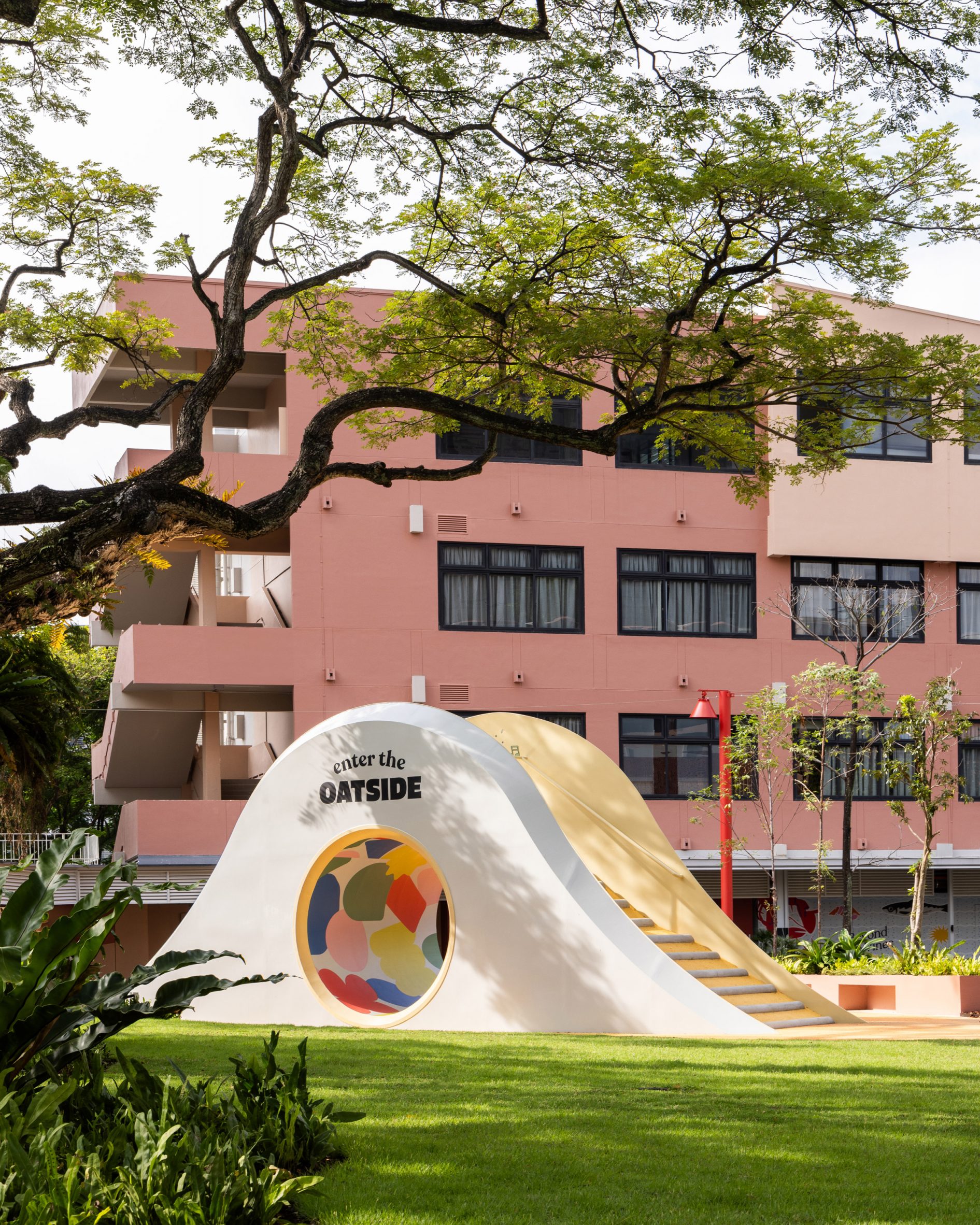 Lawn at Singapore lifestyle hub