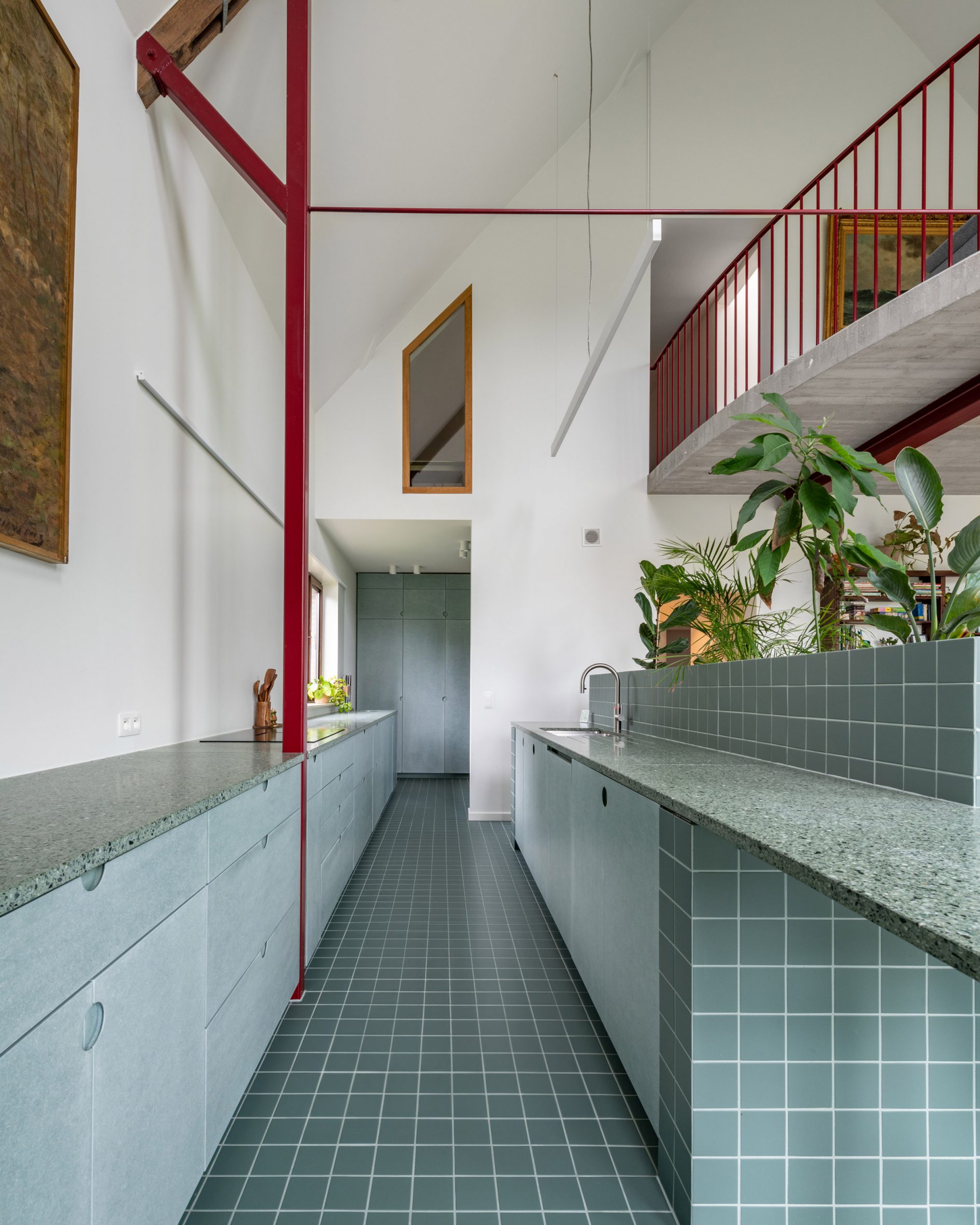 Kitchen of Lamat House by Objekt Architecten