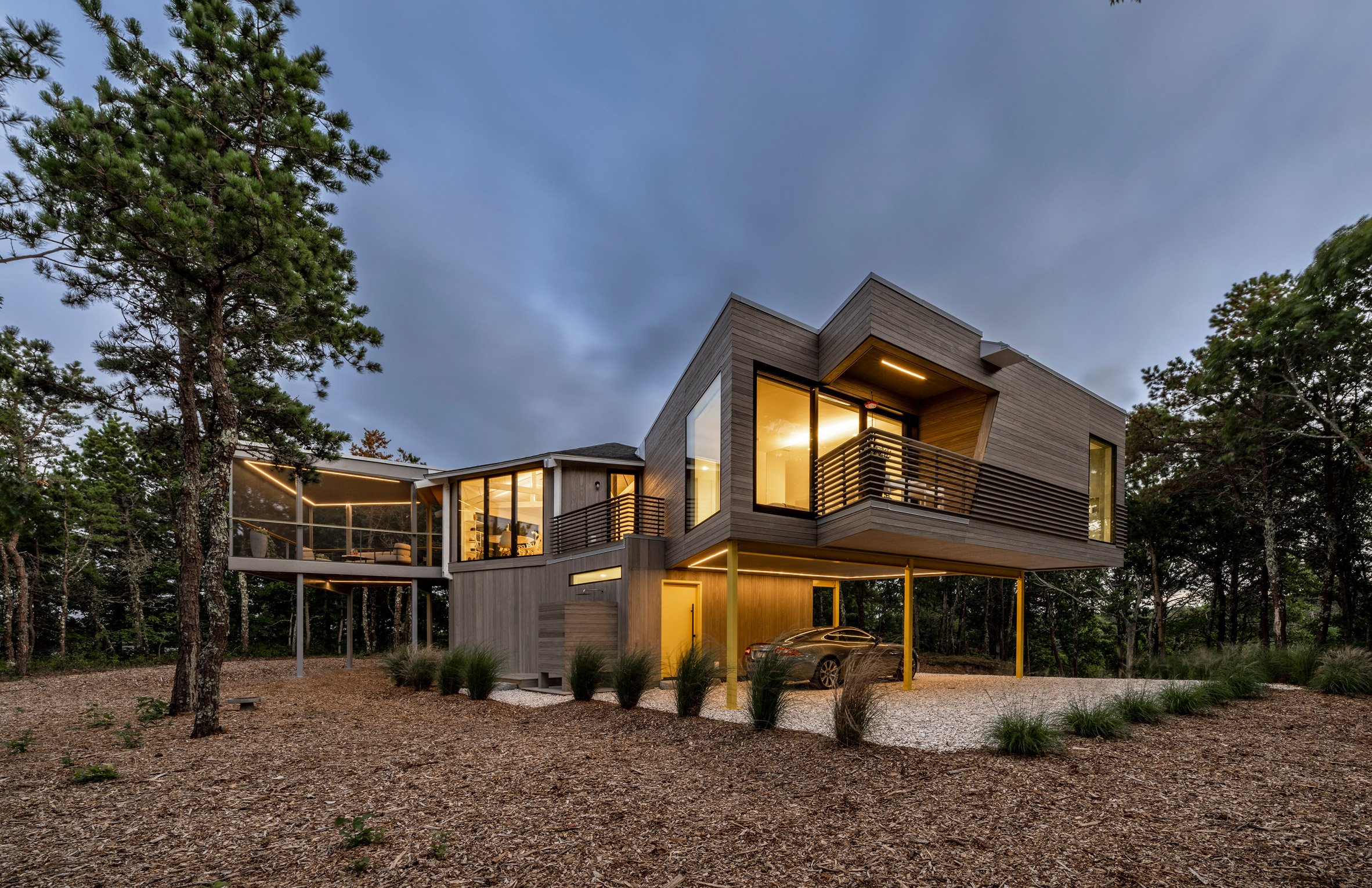 Studio 3.0 adds dual extensions to 1970s Octagon house in Cape Cod