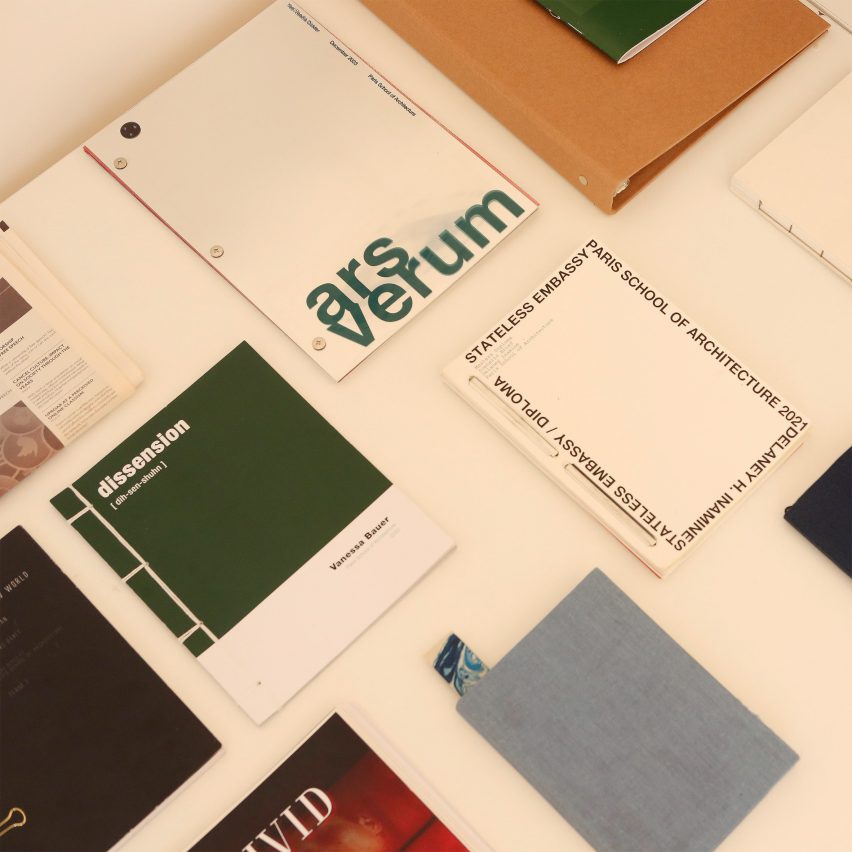 an image of books on a table