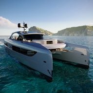 Yves Béhar designs electric hybrid superyacht "for silent ocean exploration"