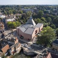 Brick cultural centre evokes "historic grain of Hertford's town centre"