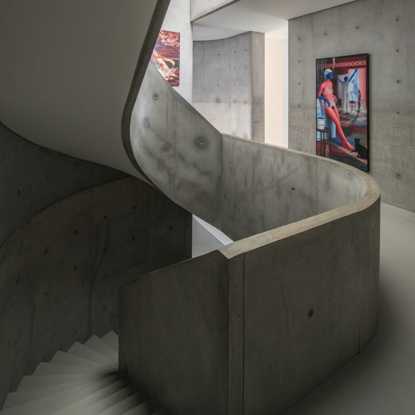 Staircase within Art House