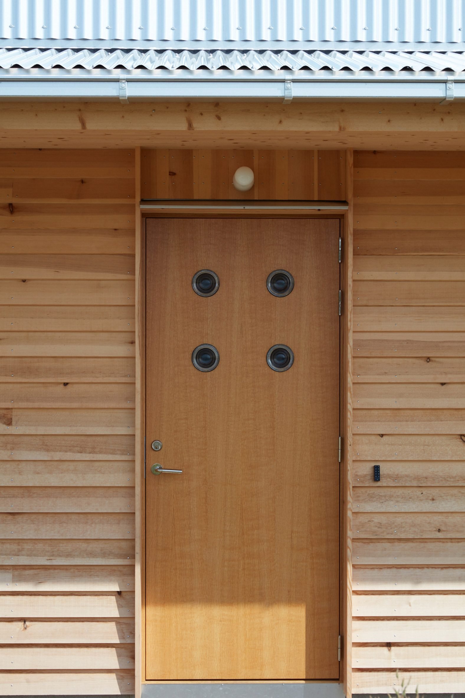 Door of Hee House by Studio Ellsinger