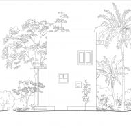 Elevation of Tiny House by Harshit Singh Kothari and Tanvi Jain