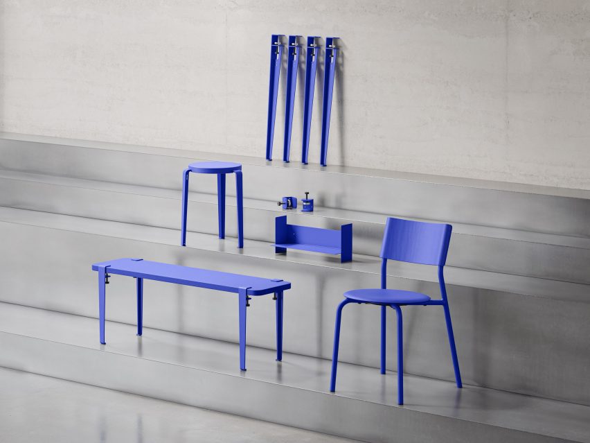 Klein Blue collection by Tiptoe