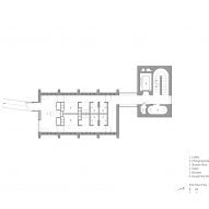 Plan of Wulingshan Eye Stone Spring by Vector Architects