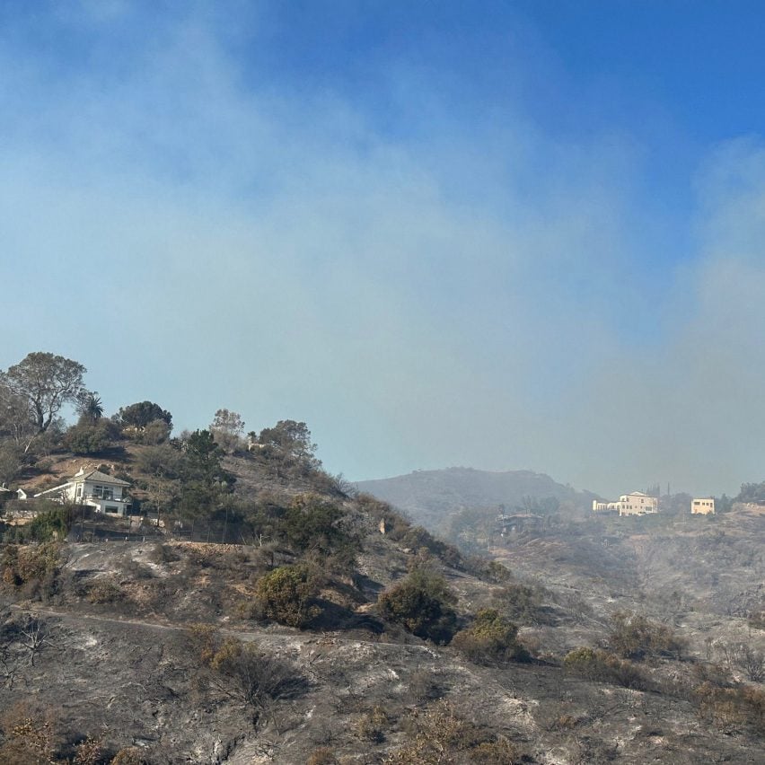 Wildfire damage in Los Angeles