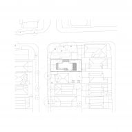 Site plan Clifton House by Anthony Gill Architects