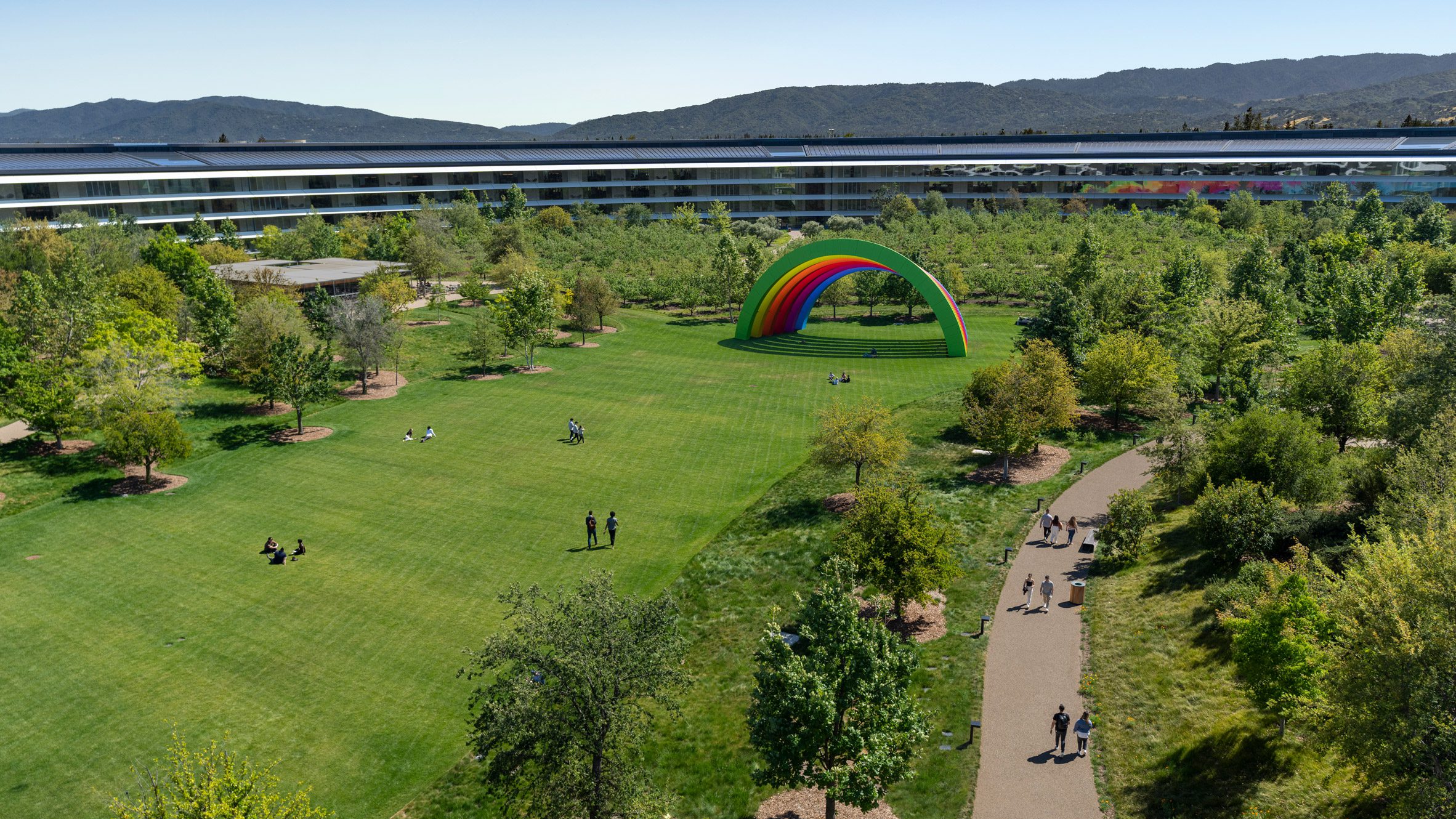 Landscape at Apple Park