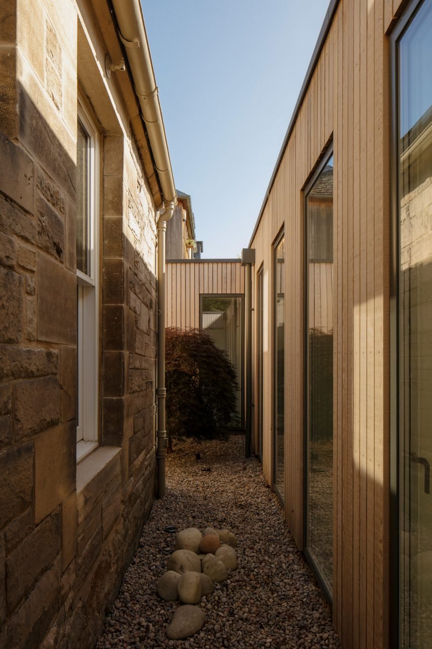 Corridor built into home in Edinburgh