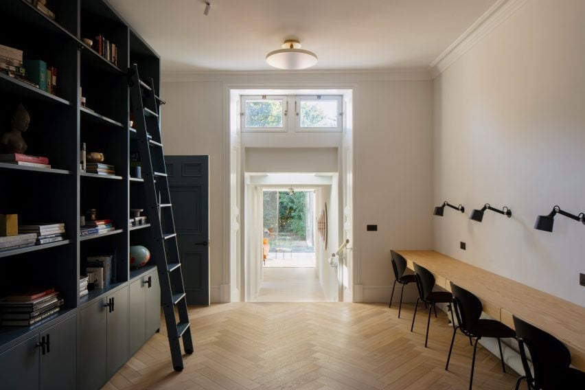 Study area within Limestone House by Archer + Braun