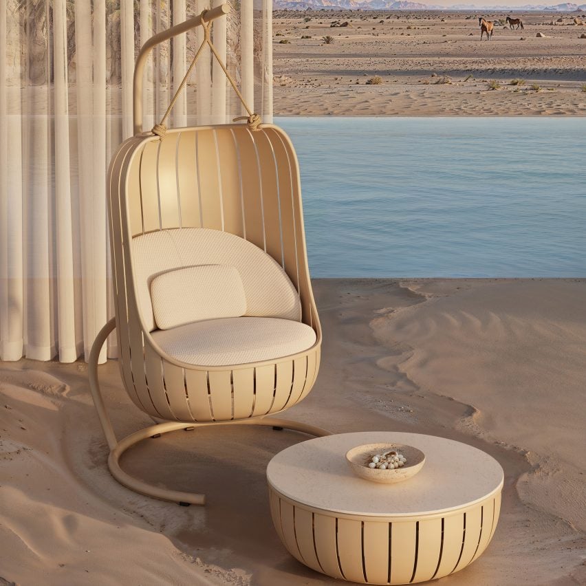 Arena outdoor furniture by Søren Rose for Gandia Blasco